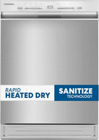 COS-DWD24FBR 24 In. Front Control Built-In Tall Tub Dishwasher in Fingerprint Resistant Stainless Steel