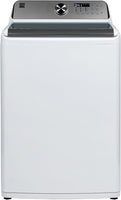 4.4 Cu. Ft. Top Load Washer with Triple Action Agitator for Tough Dirt & Stains-Reduce Laundry Time with Accela and Express Wash-Led, White