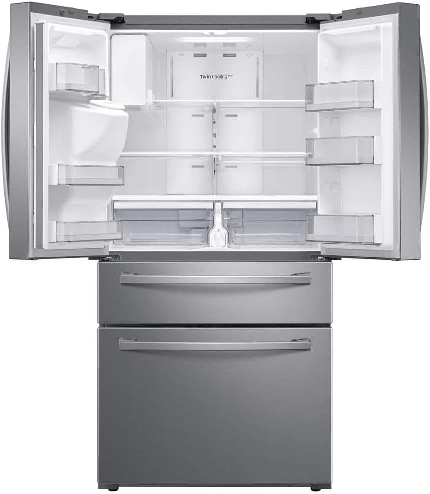 RF28R7201SR 28 Cu. Ft. Stainless 4-Door French Door Refrigerator