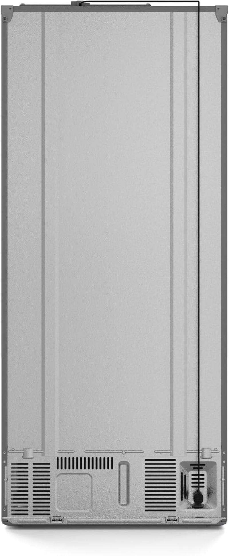 Gordon Ramsay 30 Inch 17.7 Cu Ft French Door Counter Depth Refrigerator with Ice Maker in Stainless Steel/Rose Gold