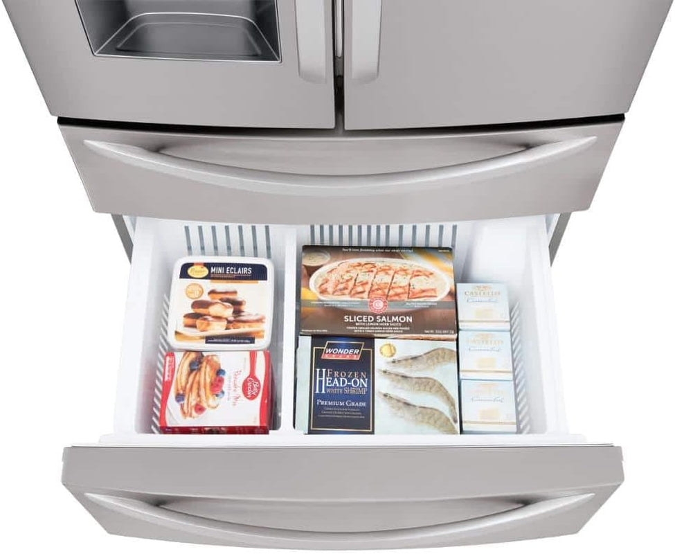 LMXS28626S 28 Cu. Ft. Stainless Steel 4-Door French Door Refrigerator