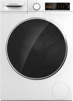 HBFW3205 Fullsize Washer-Led Digital Display Panel-5 Wash Cycles-Front Load Design-2.2 Cu Ft, 24 Inch Wide, White
