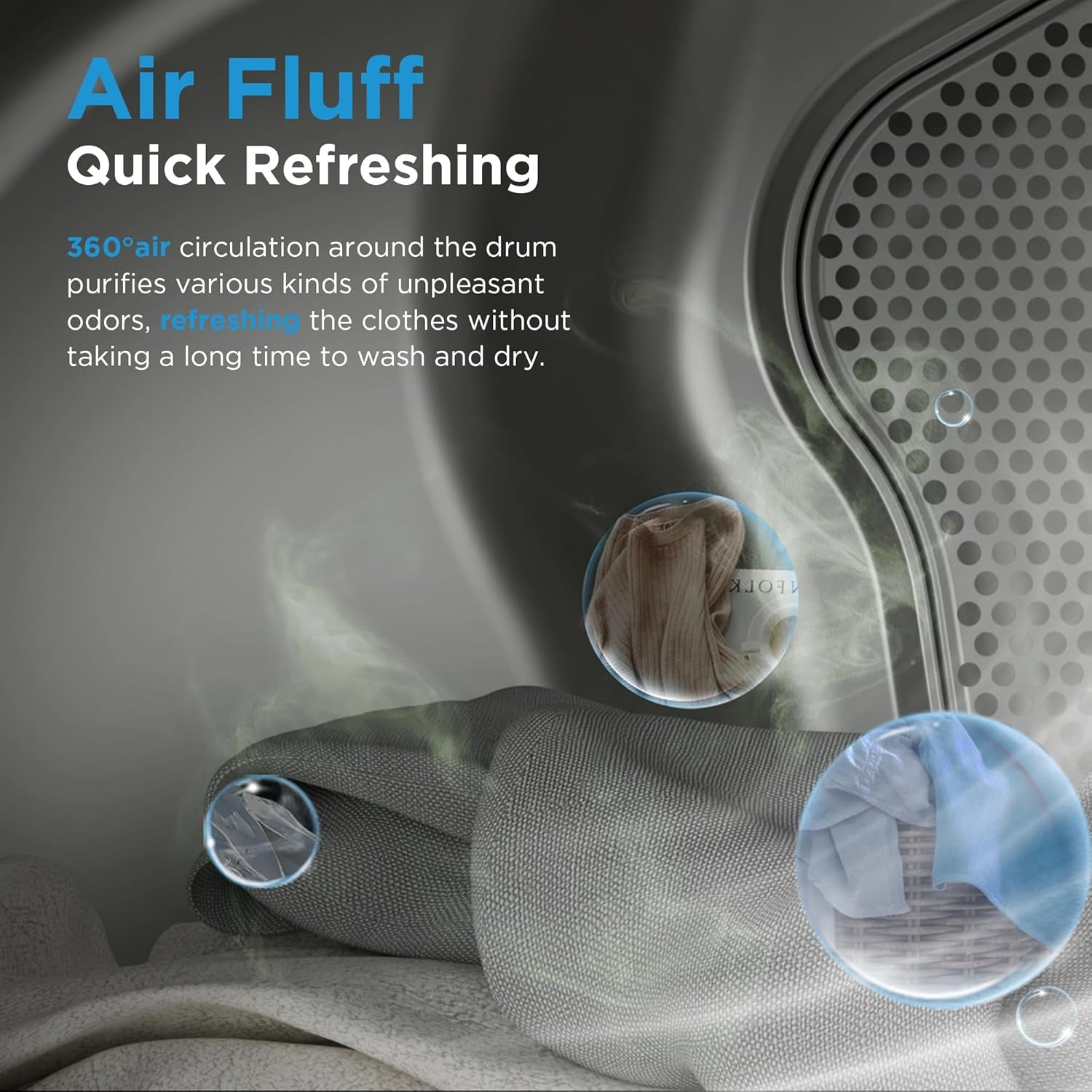 MLE45N1AWW Front Load Electric Dryer Matching, with Stainless Steel Sensor Dry, Wrinkle Care, Touch Control, 10 Total Cycles, 8.0 Cu.Ft, White