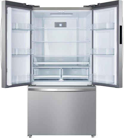 46-75515 Counter-Depth French Door Refrigerator/Freezer with Fingerprint-Resistant Stainless Steel, Ice Maker, Quiet and Energy Efficient Inverter Compressor, 36 Inch