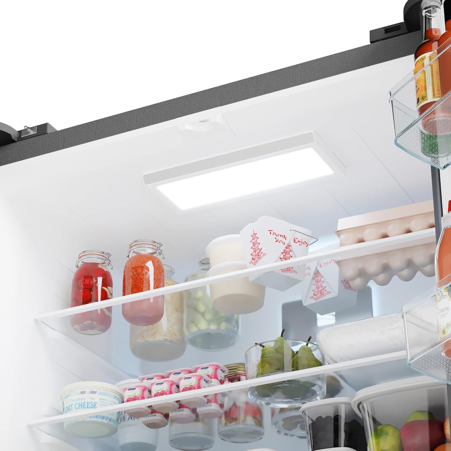 46-75515 Counter-Depth French Door Refrigerator/Freezer with Fingerprint-Resistant Stainless Steel, Ice Maker, Quiet and Energy Efficient Inverter Compressor, 36 Inch