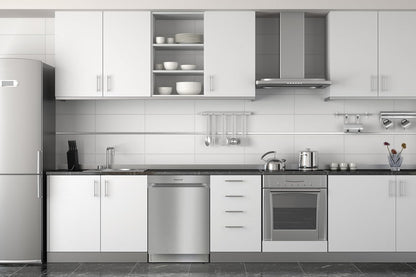 24 Inch Dishwasher with 12 Place Settings, 7 Washing Cycles, Stainless Steel and Plastic Tub, Ul/Energy Star- Stainless Steel
