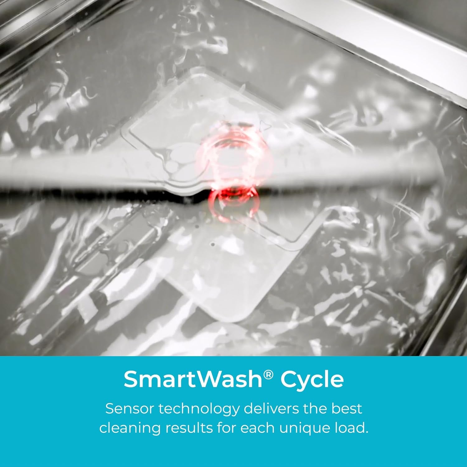 22-14625 24" Built-In Dishwasher-Quiet Tub with Turbodry, Leak, & Smartwash Soil Detection-Energy Star Certified, 24.61"D X 23.55"W X 33.88"H, Fingerprint Resistant Stainless Steel