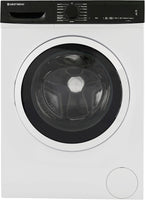 WB220FLWVW Washer Compact Front Load Machine with 15 Wash Cycles, LED Display, See-Through Door, Stackable Saving Design, for Apartments, Rvs, and Small Spaces, 2.2-Cu.Ft, White