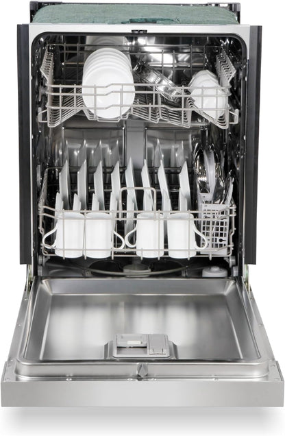 COS-DWD24FBR 24 In. Front Control Built-In Tall Tub Dishwasher in Fingerprint Resistant Stainless Steel