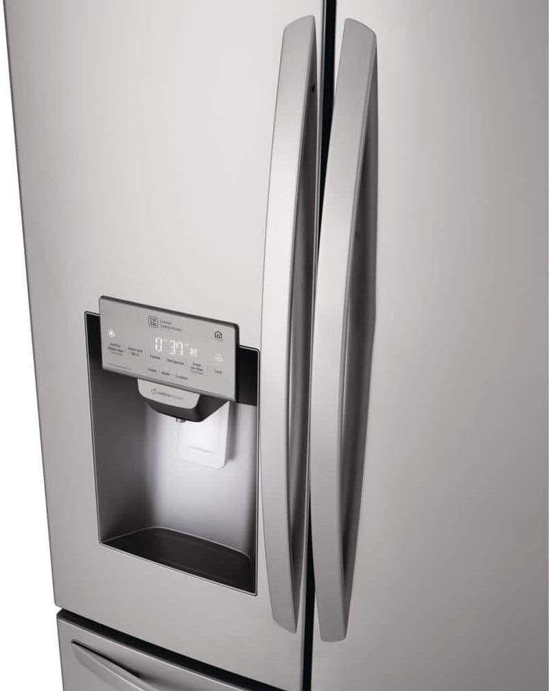 LMXS28626S 28 Cu. Ft. Stainless Steel 4-Door French Door Refrigerator