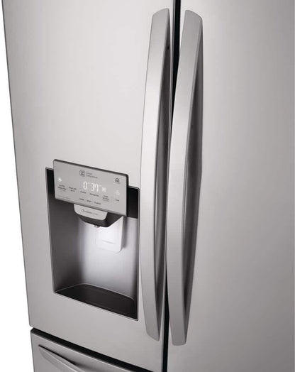 LMXS28626S 28 Cu. Ft. Stainless Steel 4-Door French Door Refrigerator