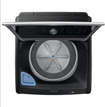 4.7 Cu Ft Top Load Washing Machine Bundle with Built-In Waterjet Faucet, Self Clean, Low Vibration Quiet Wash, Smart Wi-Fi, Includes Hoses & 1-Year CPS Protection