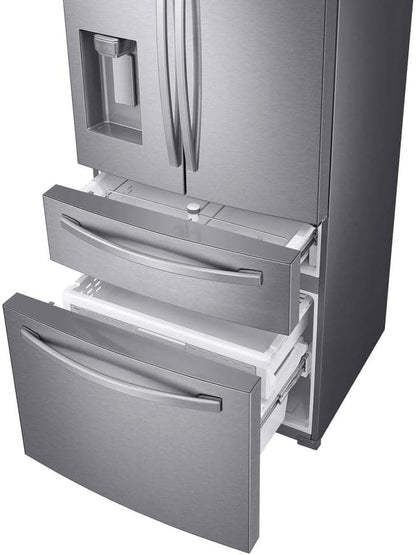 RF28R7201SR 28 Cu. Ft. Stainless 4-Door French Door Refrigerator