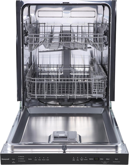 24 Inch Dishwasher with 12 Place Settings, 7 Washing Cycles, Stainless Steel and Plastic Tub, Ul/Energy Star- Stainless Steel