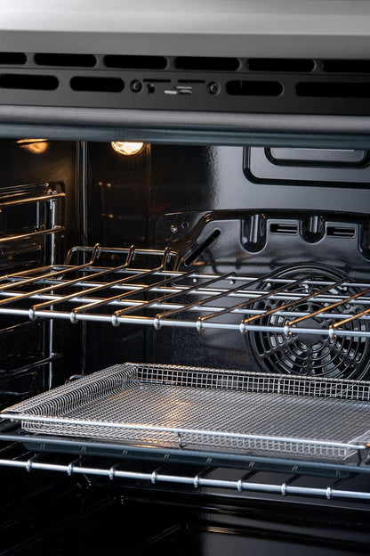 22-96853 5.6 Cu. Ft. Front-Control 4 Induction Element Electric Range Stove with Dual Ring Elements, Self-Clean Oven, Precision Set Controls