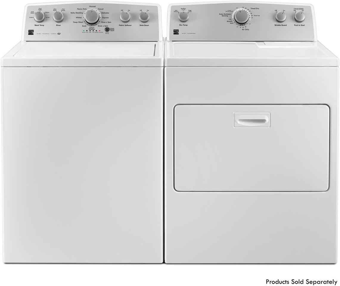 29" Front Load Electric Dryer with Wrinkle Guard and 7.0 Cubic Ft. Total Capacity, White