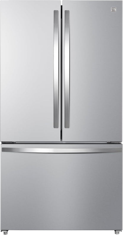 46-75515 Counter-Depth French Door Refrigerator/Freezer with Fingerprint-Resistant Stainless Steel, Ice Maker, Quiet and Energy Efficient Inverter Compressor, 36 Inch