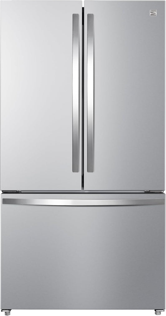 46-75515 Counter-Depth French Door Refrigerator/Freezer with Fingerprint-Resistant Stainless Steel, Ice Maker, Quiet and Energy Efficient Inverter Compressor, 36 Inch