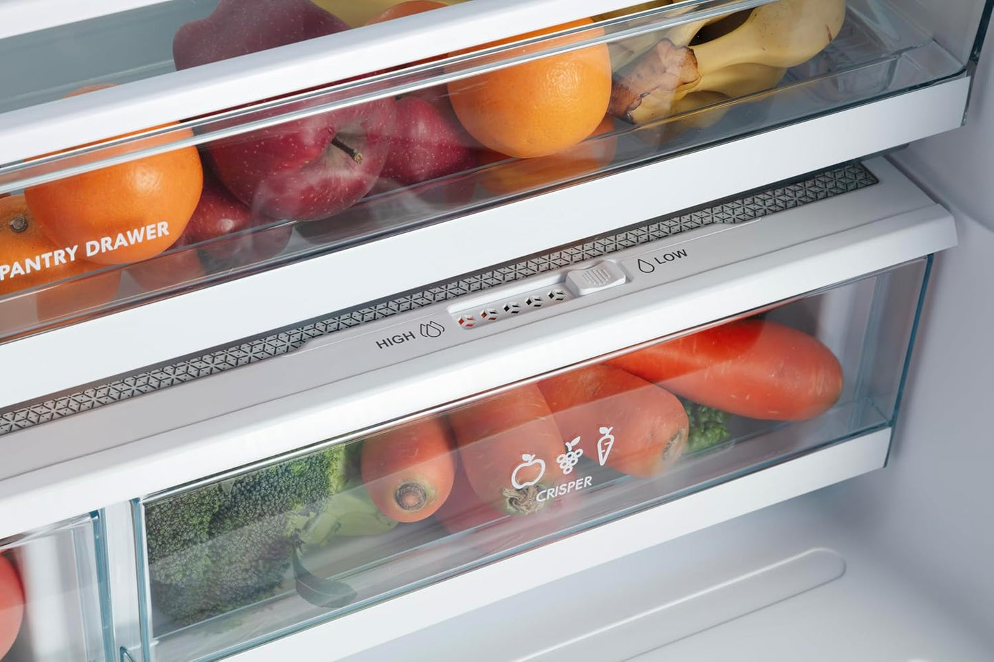46-75515 Counter-Depth French Door Refrigerator/Freezer with Fingerprint-Resistant Stainless Steel, Ice Maker, Quiet and Energy Efficient Inverter Compressor, 36 Inch