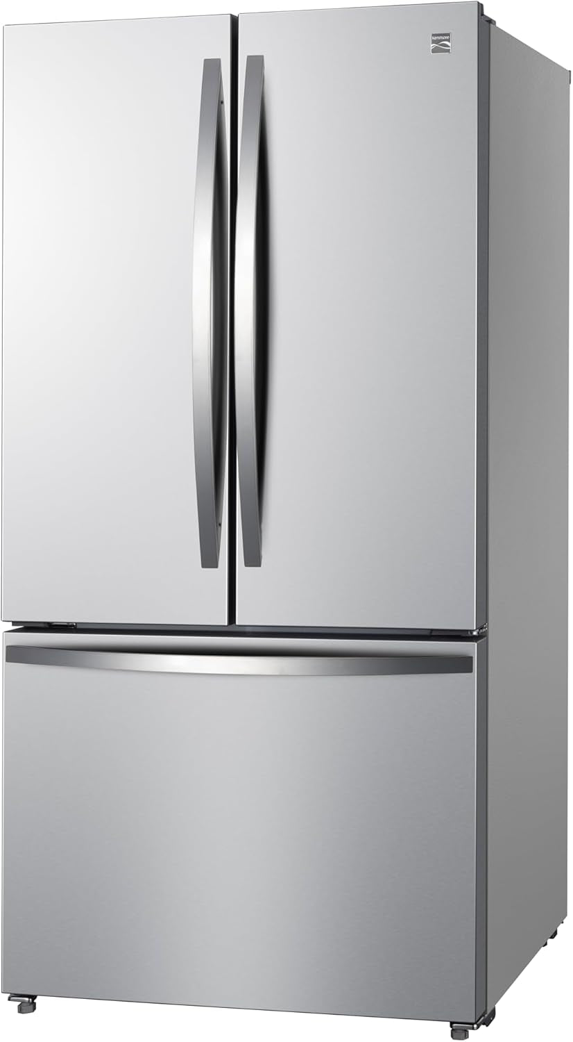46-75515 Counter-Depth French Door Refrigerator/Freezer with Fingerprint-Resistant Stainless Steel, Ice Maker, Quiet and Energy Efficient Inverter Compressor, 36 Inch