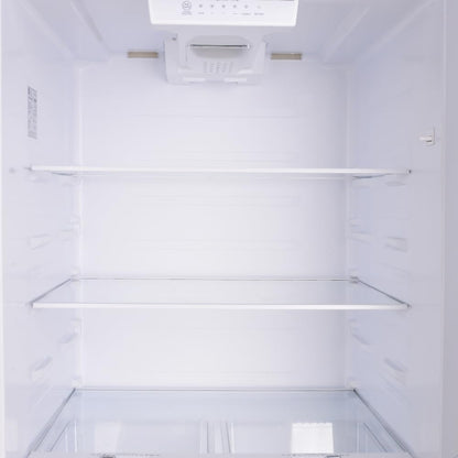 30 In. 18.2 Cu. Ft. Capacity Refrigerator/Freezer with Adjustable Glass Shelving, Humidity Control Crispers, Gallon Door Bins, ENERGY STAR Certified, Black
