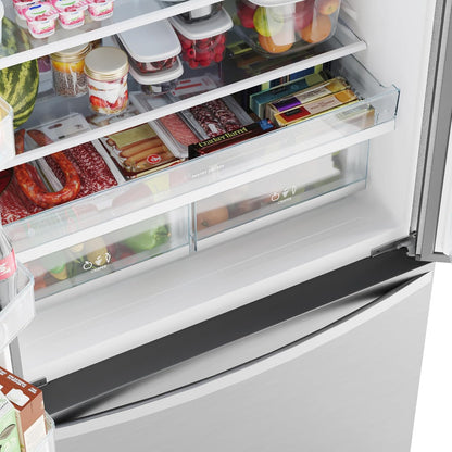 46-75515 Counter-Depth French Door Refrigerator/Freezer with Fingerprint-Resistant Stainless Steel, Ice Maker, Quiet and Energy Efficient Inverter Compressor, 36 Inch