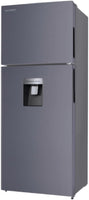 Top Freezer Refrigerator with Water Dispenser, Adjustable Thermostat Control, Full Size Freestanding with 14.13 Cu. Ft. Frost Free Fridge for Garage/Office/Home/Apartment