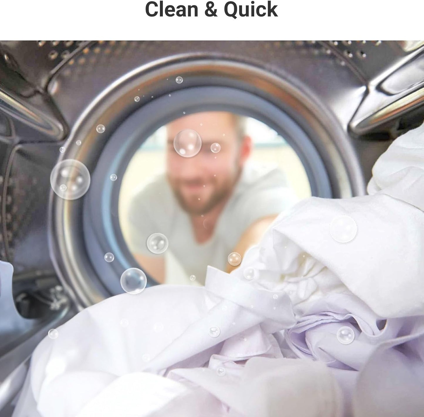 Front Load Washing Machine 4.5 Cu. Ft Washer Machine 27IN Large Capacity 12 Washing Cycles Super Speed Clothes Washing Lavadora for Apartment RV, Steam Refresh