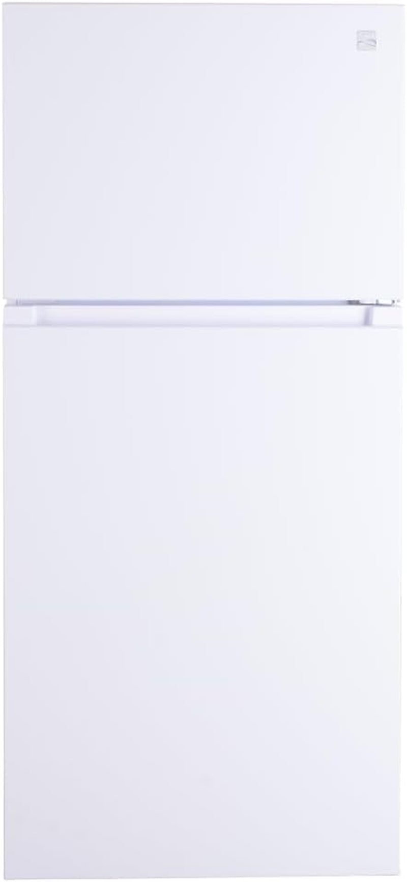 30 In. 18.2 Cu. Ft. Capacity Refrigerator/Freezer with Adjustable Glass Shelving, Humidity Control Crispers, Gallon Door Bins, ENERGY STAR Certified, White