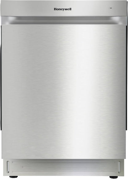 24 Inch Dishwasher with 12 Place Settings, 7 Washing Cycles, Stainless Steel and Plastic Tub, Ul/Energy Star- Stainless Steel