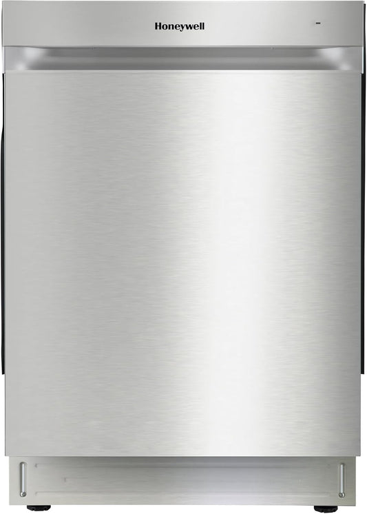 24 Inch Dishwasher with 12 Place Settings, 7 Washing Cycles, Stainless Steel and Plastic Tub, Ul/Energy Star- Stainless Steel