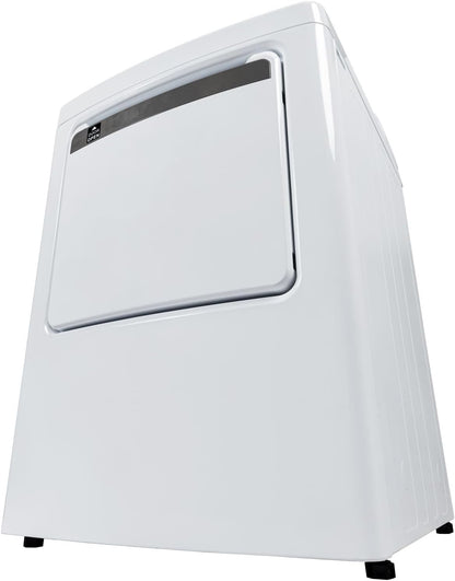 7.0 Cu. Ft. Front Load Gas Dryer-With Guard to Reduce Wrinkles & Static-Sanitize and Smart Sensor Drying-Led, White