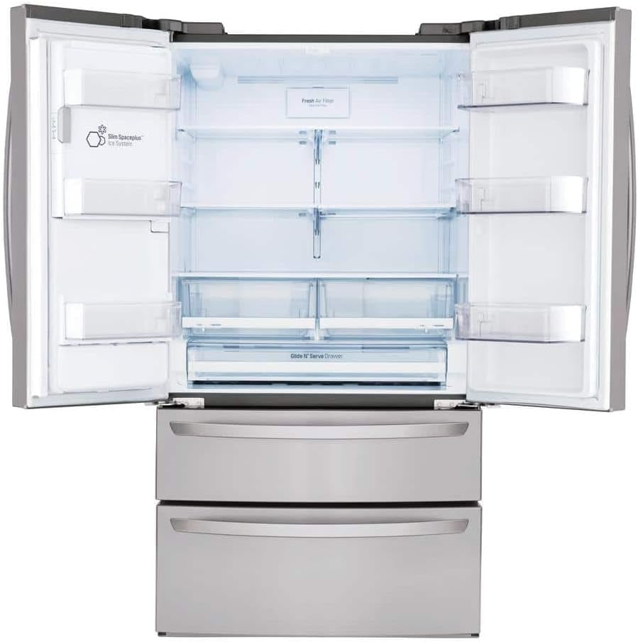 LMXS28626S 28 Cu. Ft. Stainless Steel 4-Door French Door Refrigerator