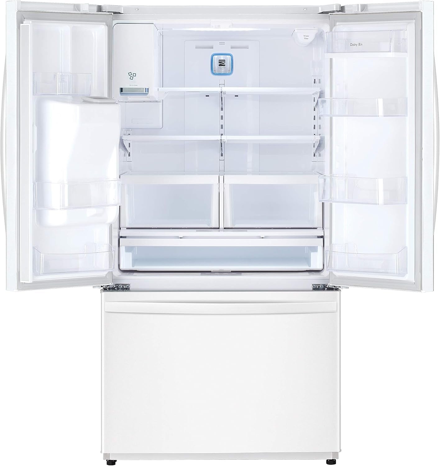 75032 25.5 Cu. Ft. French Door Refrigerator, White