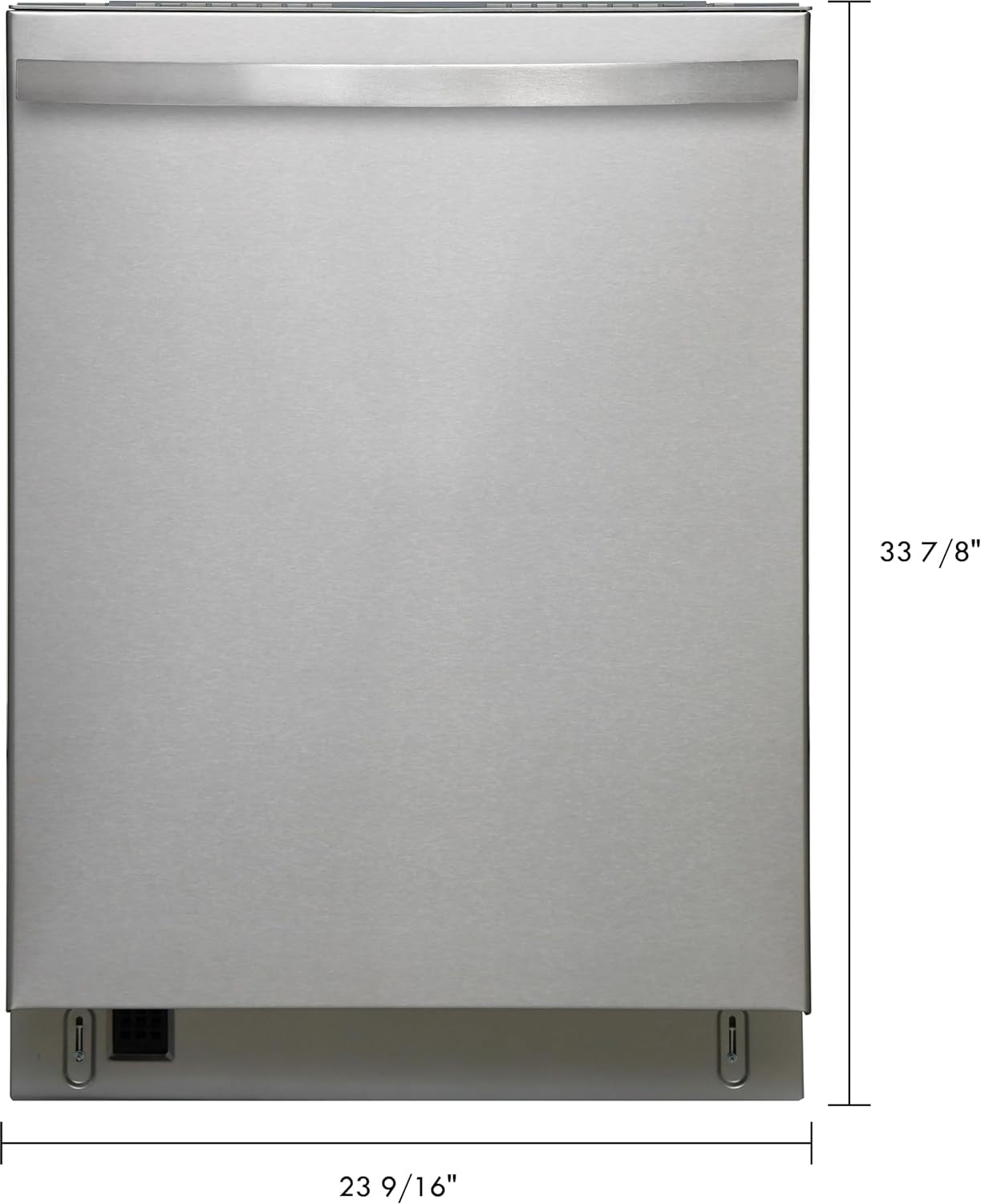 22-14625 24" Built-In Dishwasher-Quiet Tub with Turbodry, Leak, & Smartwash Soil Detection-Energy Star Certified, 24.61"D X 23.55"W X 33.88"H, Fingerprint Resistant Stainless Steel
