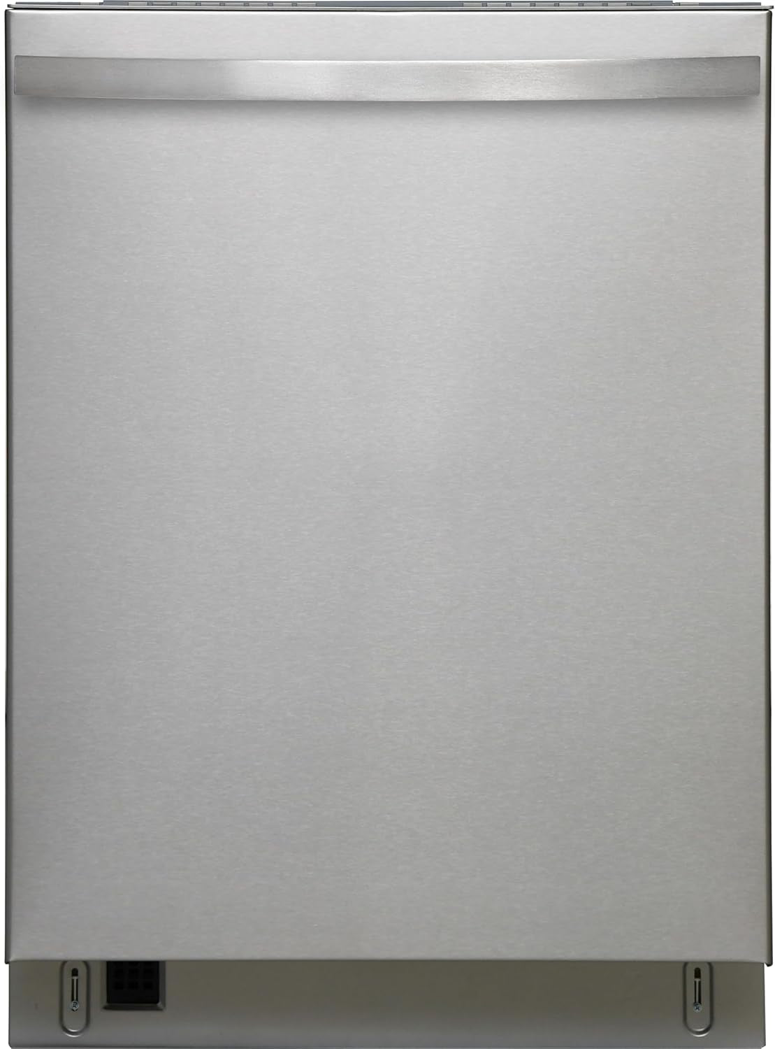 22-14625 24" Built-In Dishwasher-Quiet Tub with Turbodry, Leak, & Smartwash Soil Detection-Energy Star Certified, 24.61"D X 23.55"W X 33.88"H, Fingerprint Resistant Stainless Steel