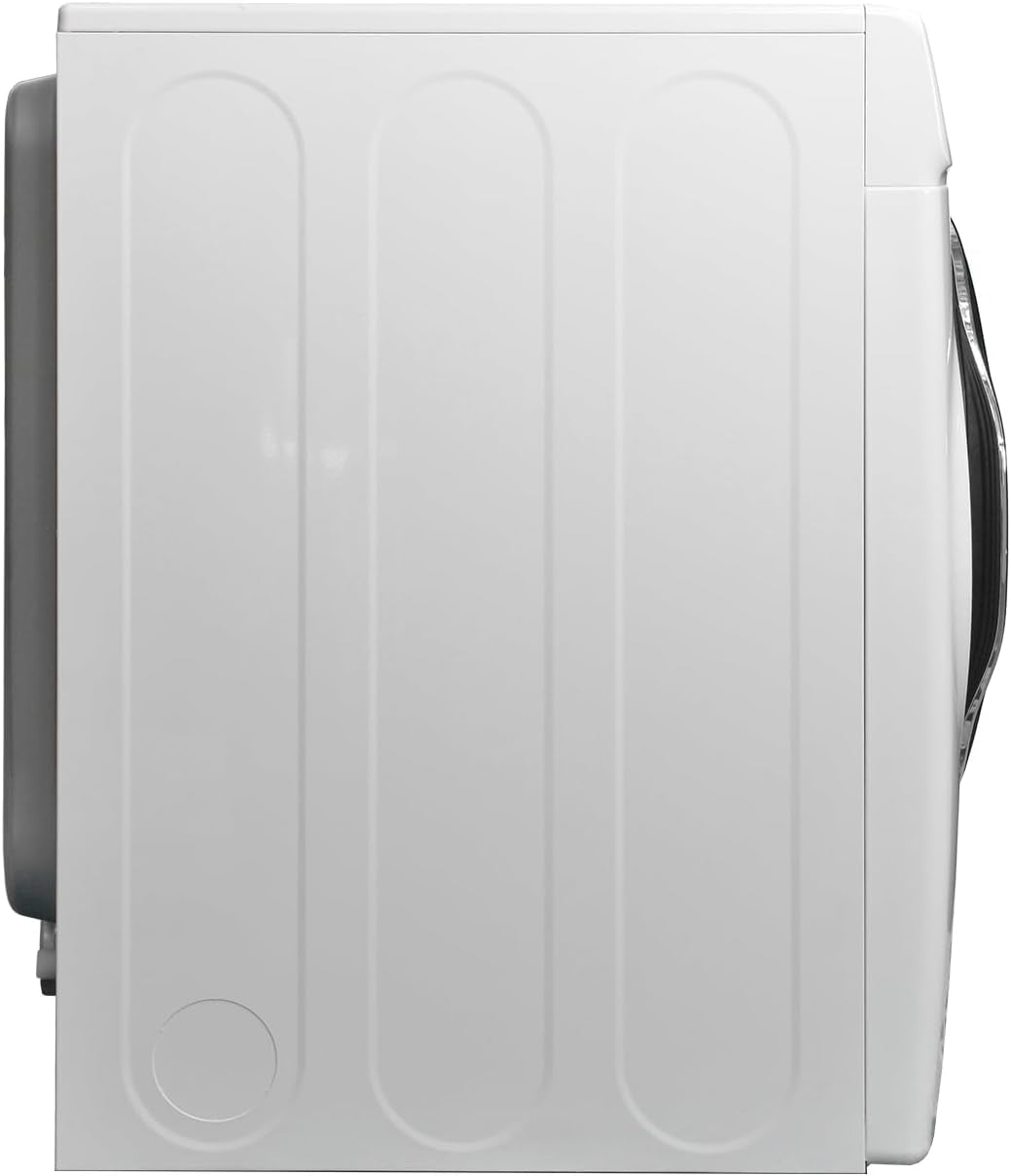 Front Load Washing Machine 4.5 Cu. Ft Washer Machine 27IN Large Capacity 12 Washing Cycles Super Speed Clothes Washing Lavadora for Apartment RV, Steam Refresh